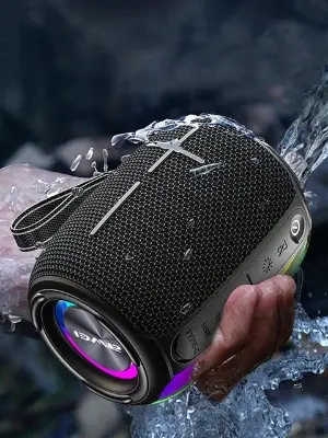 Picture of Awei Y525 Mini Portable RGB Light Bluetooth Speaker -Black