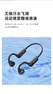 Picture of Awei A886 Pro Air Conduction Wireless Neckband -Black