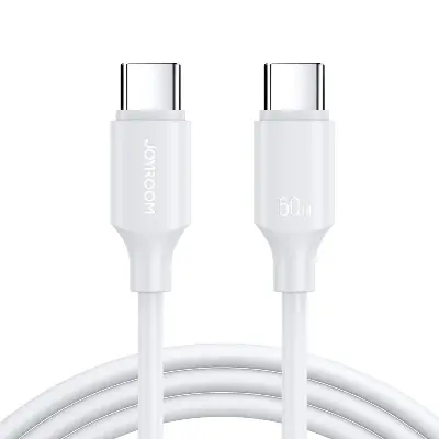 Picture of S-CC060A9 60W Type-C to Type-C cable 1M -White
