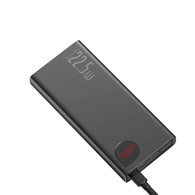 Picture of Baseus PPADM20S 20000mah Adaman Metal Fast Charging Power Bank Black (22.5W) -Black