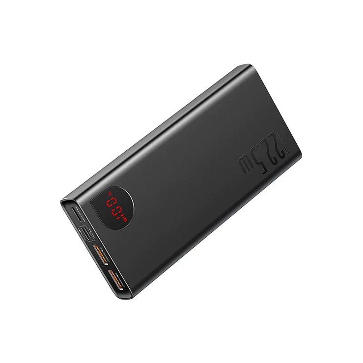 Picture of Baseus PPADM20S 20000mah Adaman Metal Fast Charging Power Bank Black (22.5W) -Black