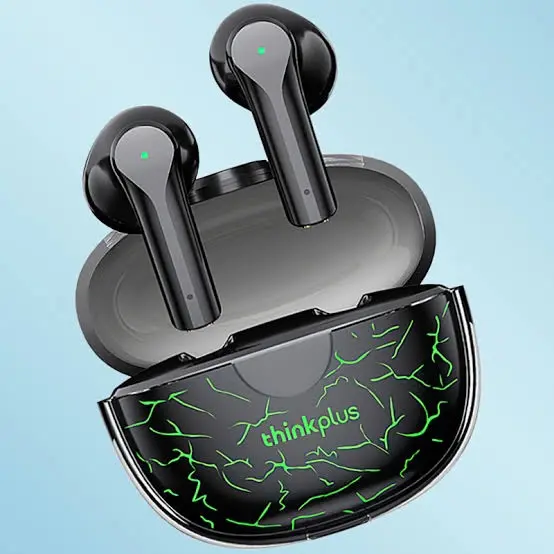 Picture of Lenovo XT95 Pro ThinkPlus True Wireless Earbuds with Mic – Black -Black