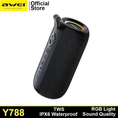 Picture of Awei Y788 Portable Outdoor Bluetooth Speaker -Black