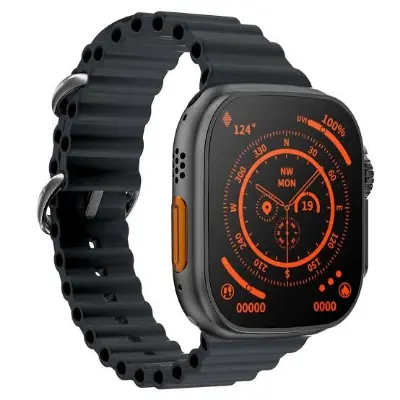 Picture of Zordai ZD8 Ultra pro Rectangular Smartwatch -Black