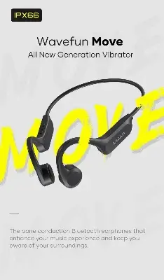 Picture of Wavefun Move Wireless Bone Conduction -Black