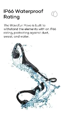Picture of Wavefun Move Wireless Bone Conduction -Black