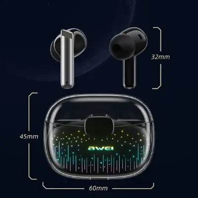 Picture of Awei T52 Pro True Wireles Gaming Earbuds -Black