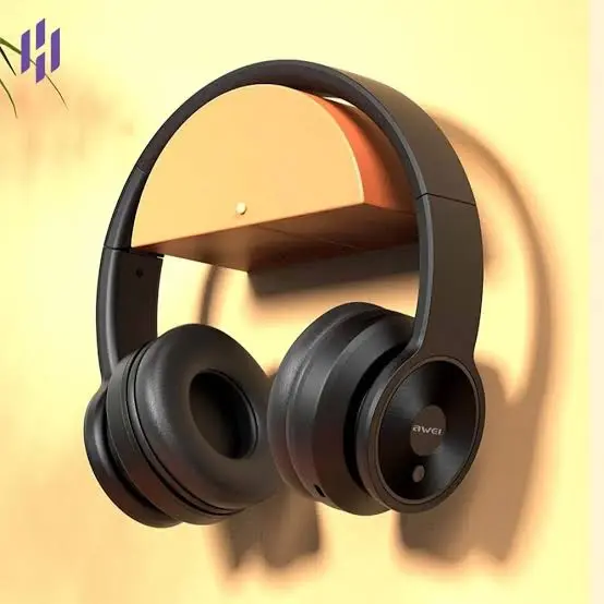 Picture of Awei A996BL Wireless Headset With Built-in Microphone Foldable Noise Cancellation - Bluetooth -Black