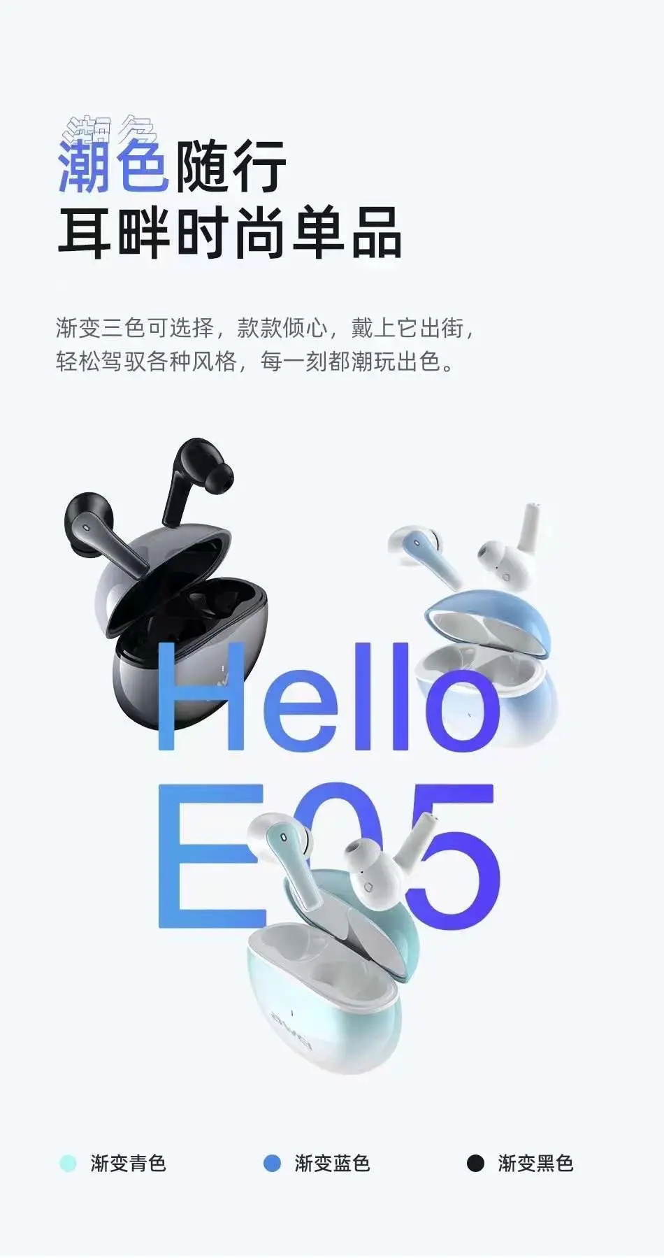 Picture of AWEI T62 TWS ENC Bluetooth Earbuds -Black