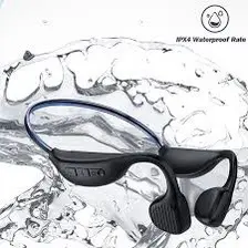 Picture of Awei A895BL Air Conduction Sports Headphones 5.3 Wireless Bluetooth Earphones With LED Light Strip -Black