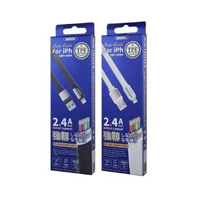 Picture of Remax RC-154i Platinum Pro Series Data Cable for iPhone -Black