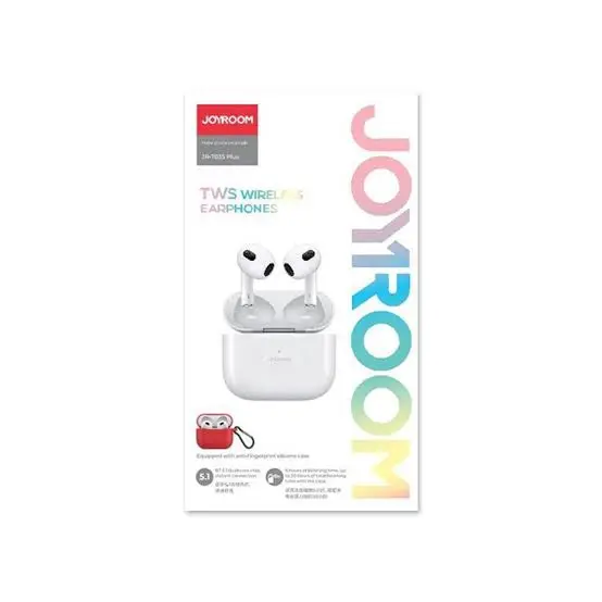 Picture of Joyroom JR-T03S Plus TWS Bluetooth Earbuds -White