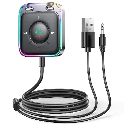 Picture of JOYROOM JR-CB3 Bluetooth 5.3 Car Wireless Receiver(Black) -Black