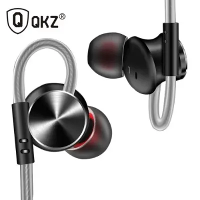 Picture of QKZ DM10 Type C Zinc Alloy Metal Earphone Black -Black