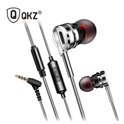 Picture of QKZ DM9 Zinc Alloy HiFi Metal Earphones -Black
