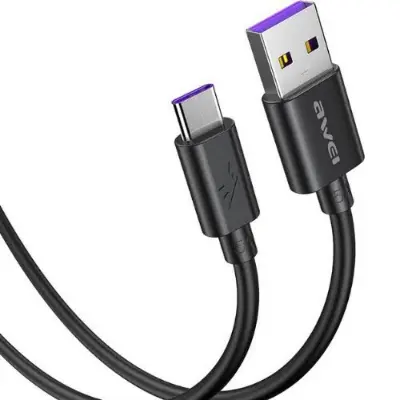 Picture of Awei CL-113T 30cm usb to Type-C Cables -Black