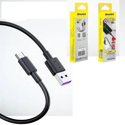 Picture of Awei CL-113T 30cm usb to Type-C Cables -Black