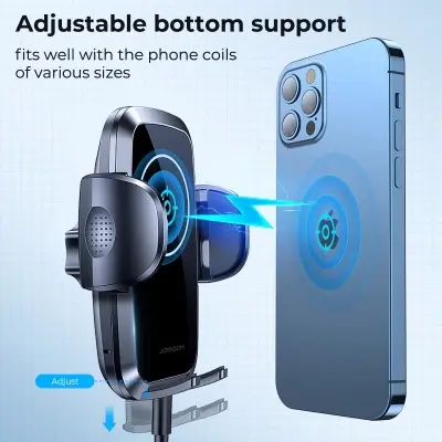 Picture of JOYROOM JR-ZS241 15W Fast Charging Wireless Car Charger Holde -Black