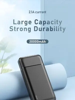 Picture of Remax RPP-166 20000MAh Lango Series Fast Charging Power Bank -Black
