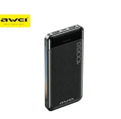 Picture of Awei P37K 10000mAh Fast Charging Power Bank -Black