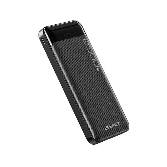 Picture of Awei P37K 10000mAh Fast Charging Power Bank -Black