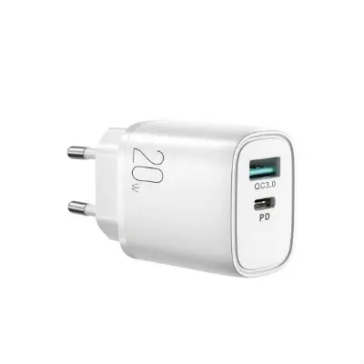 Picture of Joyroom L-QP2011 PD+QC 20W Mini intelligent fast charger -White