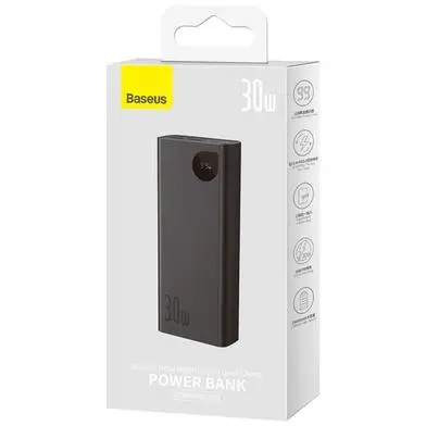 Picture of Power Bank Adaman 30W 20000Mah With Type-C to C 50CM Cable -Black