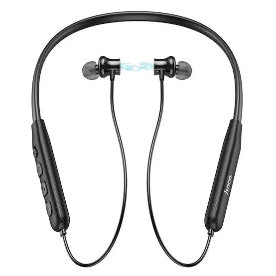 Picture of Hoco ES64 30 Hour Bettery Back Up Sports Bluetooth Wireless Neckband Earphone -Black