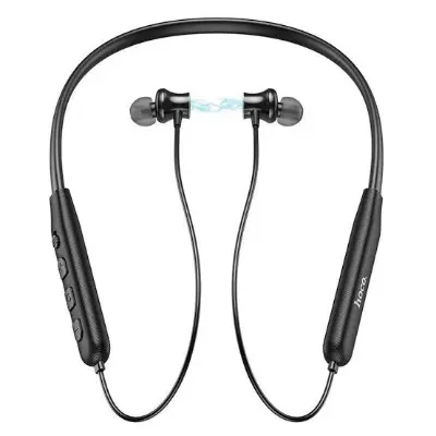 Picture of Hoco ES64 30 Hour Bettery Back Up Sports Bluetooth Wireless Neckband Earphone -Black