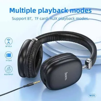 Picture of Hoco Headphones W35 Sound Magic Bluetooth Wireless Wired Headphone