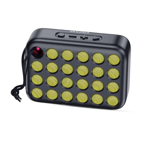 Picture of AWEI Y385 Speaker Promotional Outdoor Bluetooth Speakers 4W -Black