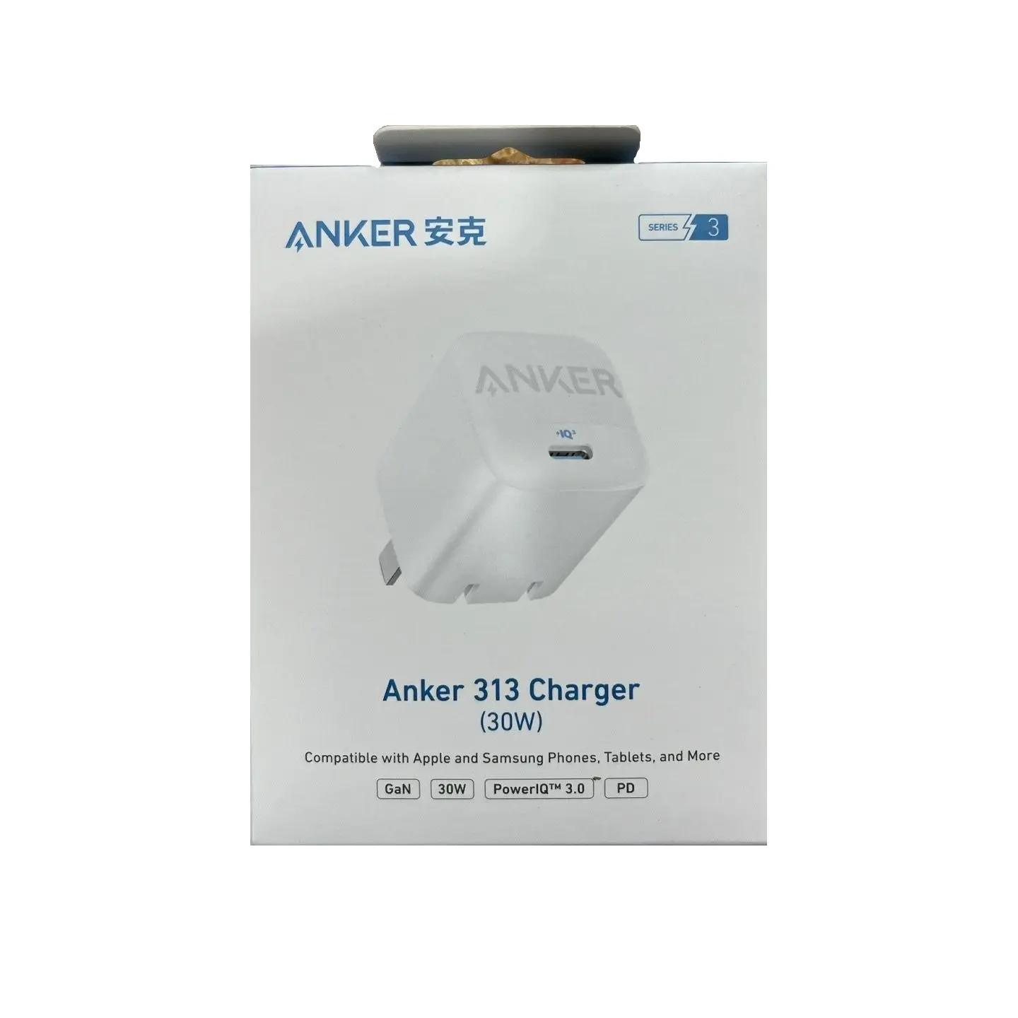 Picture of Anker 313 GaN 30W Foldable Charger PIQ 3.0 -White