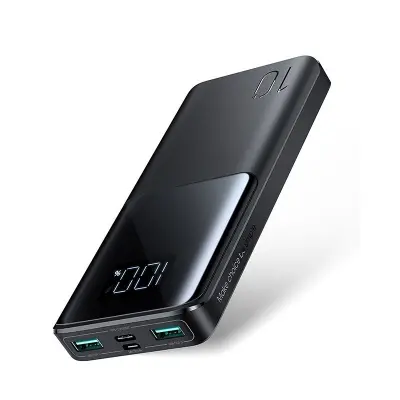 Picture of Joyroom JR-QP191 10000mAh 22.5W LED Display Battery Status Monitoring Power Bank -Black