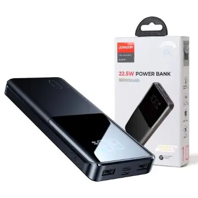 Picture of Joyroom JR-QP191 10000mAh 22.5W LED Display Battery Status Monitoring Power Bank -Black