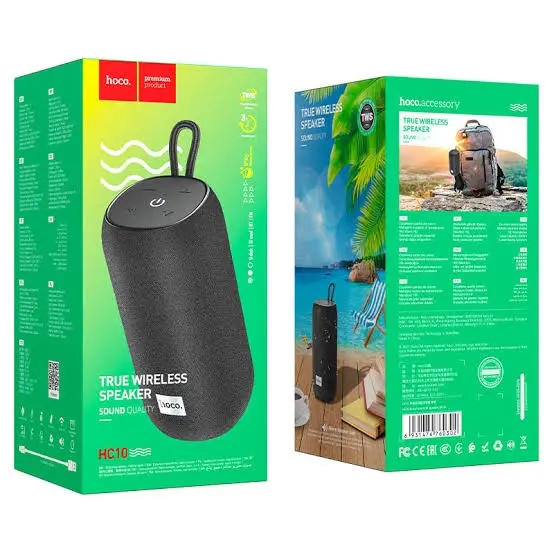 Picture of Hoco HC10 True Wirless Waterproof Blutooth Speaker -Black