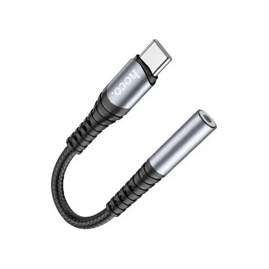 Picture of Hoco LS33 Type-C Digital 3.5 Audio Converter Headphone Adapter -Black
