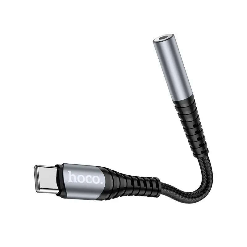 Picture of Hoco LS33 Type-C Digital 3.5 Audio Converter Headphone Adapter -Black