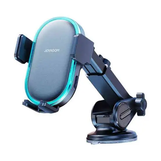 Picture of Joyroom JR-ZS299 Dual-Coil Wireless Car Charger Holder with LED -Black
