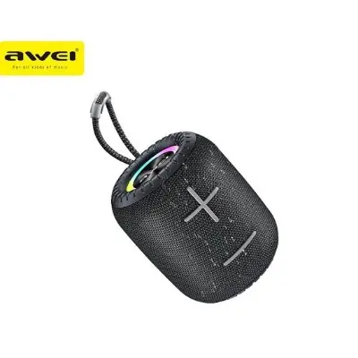 Picture of Awei 526 tws Mini Portable Outdoor Wireless Bluetooth v5.0 ipx4 Waterproof Speaker -Apricot