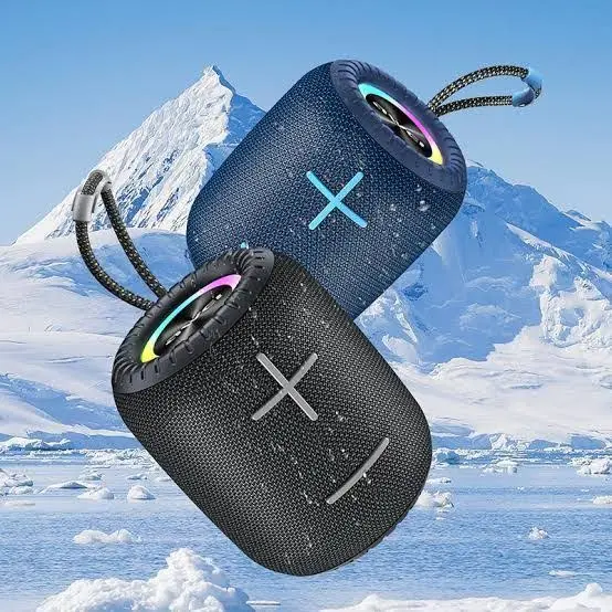 Picture of Awei 526 tws Mini Portable Outdoor Wireless Bluetooth v5.0 ipx4 Waterproof Speaker -Apricot