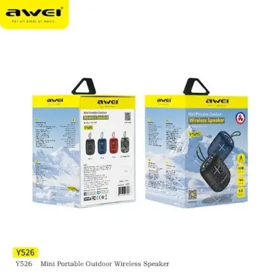 Picture of Awei 526 tws Mini Portable Outdoor Wireless Bluetooth v5.0 ipx4 Waterproof Speaker -Apricot