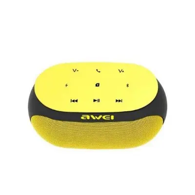 Picture of Awei Y200 Bluetooth Speaker Stereo Wireless Portable Speakers Support TF card AUX input with Microphone -Aqua