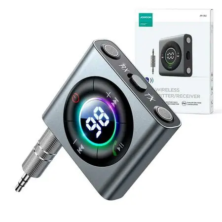 Picture of JOYROOM JR-CB2 2-in-1 Wireless Bluetooth Transmitter/ Receiver -Black
