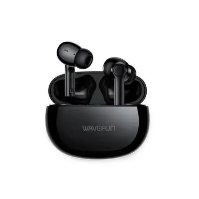 Picture of WaveFun Star wireless Music & Gaming Mode ENC Earbuds -Black