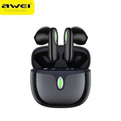 Picture of Awei T39 Tws Earphone wireless bluetooth headphones noise reduction earbuds -Black