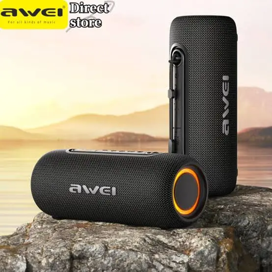 Picture of Awei KA8 14W Outdoor Portable Bluetooth Speaker -Aqua