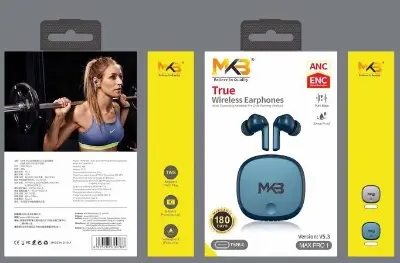 Picture of MKB Max Pro 1 ANC +ENC(Dual Mic) True Wireless Earphones