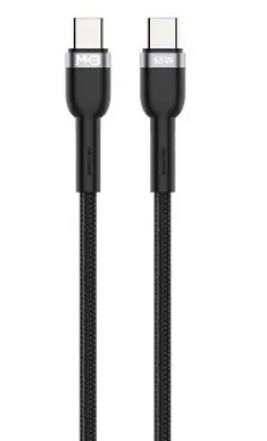 Picture of USB -LIGHTNING /2.4A FAST Cafule cable/ metal -Black