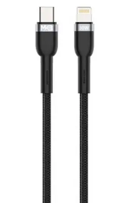 Picture of MKB CL301 Braided 30W TYPE-C to Lightning Cable -Black