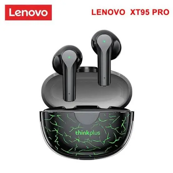 Picture of Lenovo ThinkPlus XT95 Pro True Wireless Earbuds -Black